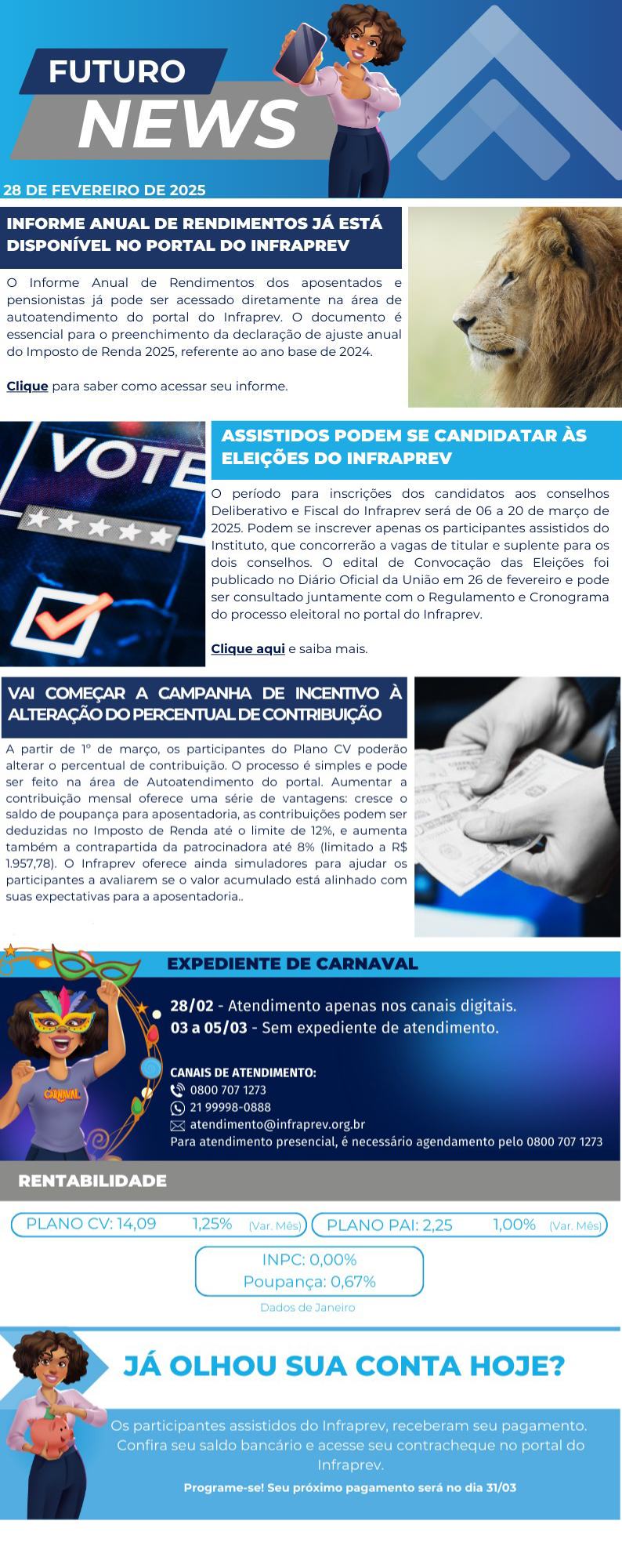 Fevereiro/2025 - Futuro News Fevereiro 2025