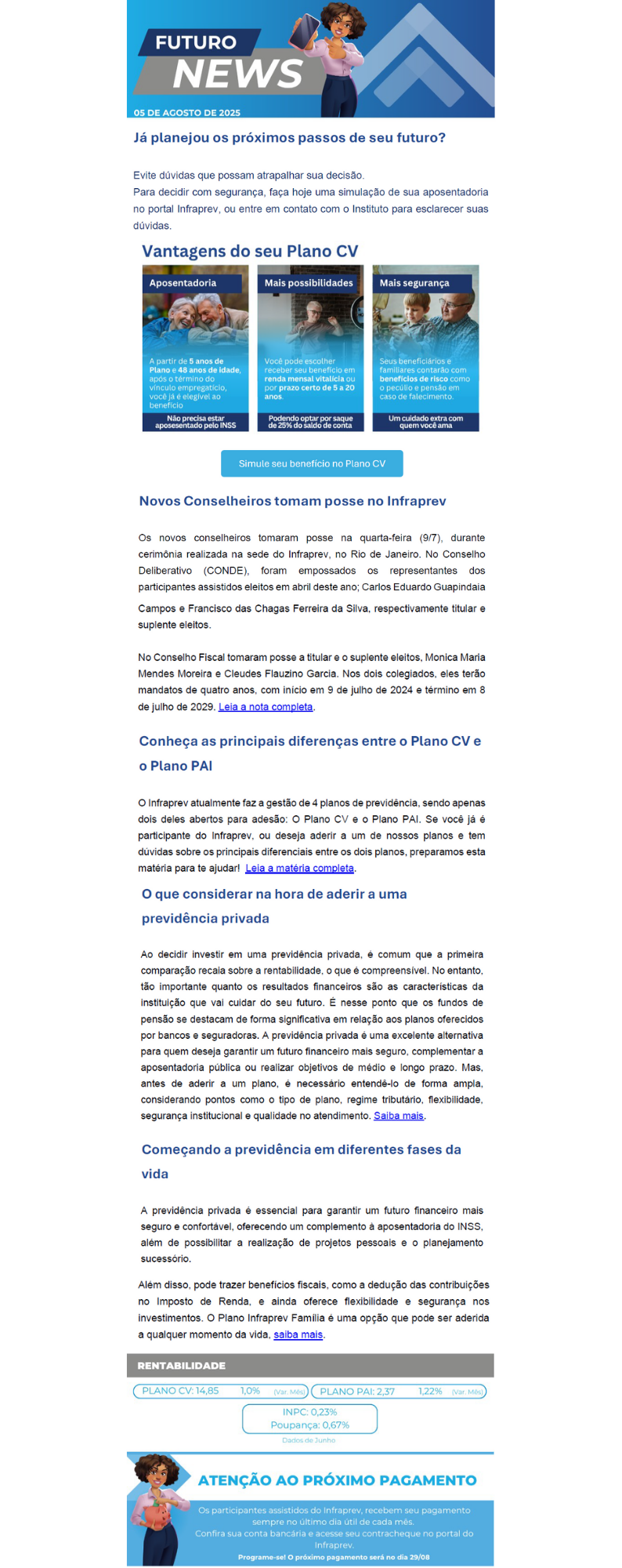 Agosto/2025 - Futuro News Agosto 2025